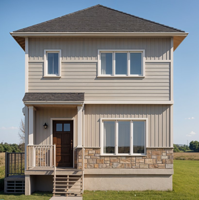 Rendering of the Colorado two-storey, standard exterior