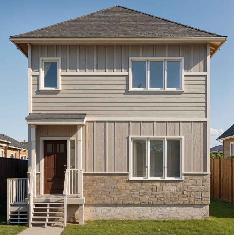 Rendering of the Tahoe two-storey, standard exterior