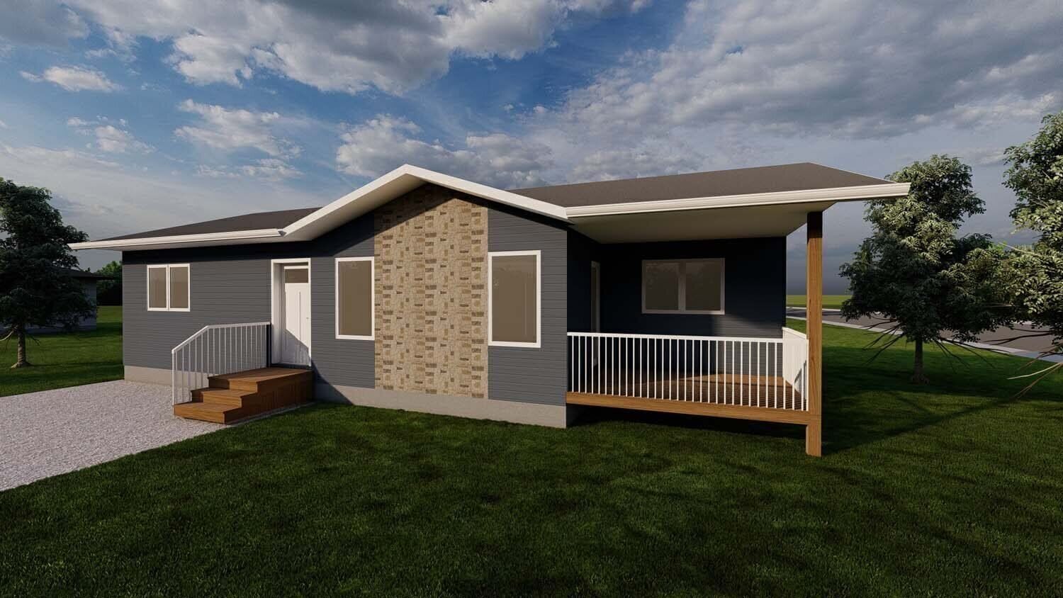 Hawk ready-to-move home exterior